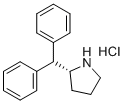 (R)-2-Benzhydrylpyrrolidine hydrochloride molecular structure (CAS 23627-61-4)