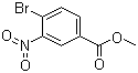 structure of CAS# 2363-16-8, Methyl 4-bromo-3-nitrobenzoate