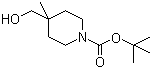 structure of CAS# 236406-21-6, 1-N-Boc-4-甲基羟甲基哌啶