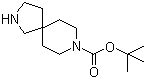 structure of CAS# 236406-39-6, 2,8-二氮杂螺[4.5]癸烷-8-羧酸叔丁酯