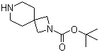 structure of CAS# 236406-55-6, 2-叔丁氧羰基-2,7-二氮杂螺[3.5]壬烷