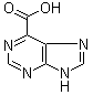 structure of CAS# 2365-43-7, 嘌呤-6-羧酸