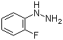 structure of CAS# 2368-80-1, 2-Fluorophenylhydrazine