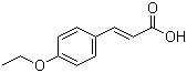 structure of CAS# 2373-79-7, 4-Ethoxycinnamic acid