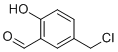 5-(氯甲基)-2-羟基苯甲醛分子结构 (CAS 23731-06-8)