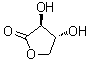 structure of CAS# 23732-41-4, (3S,4R)-3,4-Dihydroxydihydrofuran-2(3H)-one