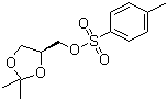 structure of CAS# 23735-43-5, (S)-2,2-Dimethyl-1,3-dioxolane-4-methanol p-toluenesulfonate