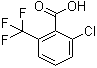 CAS # 2376-00-3, 2-Chloro-6-(trifluoromethyl)benzoic acid