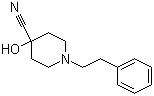 CAS 登录号：23804-59-3, 4-羟基-1-(2-苯基乙基)哌啶-4-甲腈