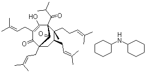 structure of CAS# 238074-03-8, 贯叶金丝桃素二环己基铵盐