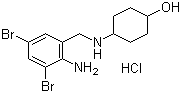 structure of CAS# 23828-92-4, Ambroxol hydrochloride