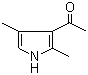 structure of CAS# 2386-25-6, 2,4-二甲基-3-乙酰基吡咯