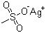 CAS # 2386-52-9, Silver mesylate, Silver methanesulfonate, Methanesulfonic acid silver salt