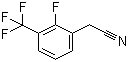 structure of CAS# 239087-10-6, 2-氟-3-(三氟甲基)苯乙腈