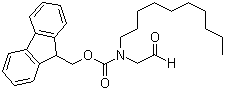 structure of CAS# 239088-22-3, 癸基(2-氧代乙基)氨基甲酸 9H-芴-9-甲基酯