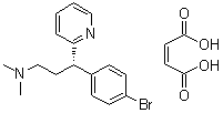 structure of CAS# 2391-03-9, 马来酸右旋溴苯那敏