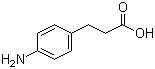 structure of CAS# 2393-17-1, 3-(4-氨基苯基)丙酸