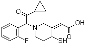 structure of CAS# 239466-74-1, Prasugrel metabolite