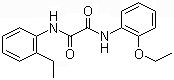 structure of CAS# 23949-66-8, N-(2-Ethoxyphenyl)-N'-(4-ethylphenyl)-ethlyene diamide