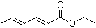 structure of CAS# 2396-84-1, (E,E)-2,4-己二烯酸乙酯
