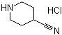 structure of CAS# 240401-22-3, 4-Cyanopiperidine hydrochloride