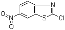 structure of CAS# 2407-11-6, 2-氯-6-硝基苯并噻唑