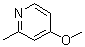 structure of CAS# 24103-75-1, 4-Methoxy-2-methylpyridine