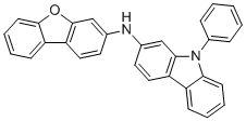 structure of CAS# 2410401-58-8, N-(二苯并[b,d]呋喃-3-基)-9-苯基-9H-咔唑-2-胺
