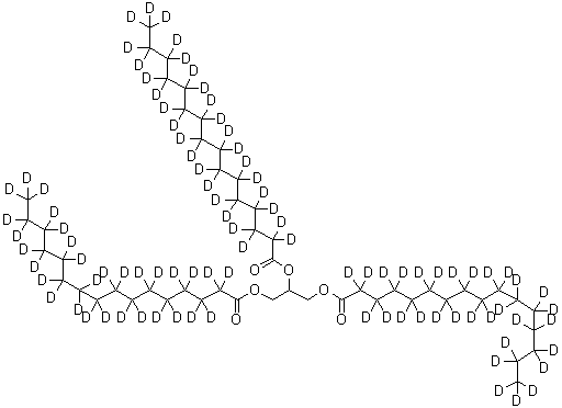 CAS # 241157-04-0, Hexadecanoic-d<sub>31</sub> acid 1,2,3-propanetriyl ester