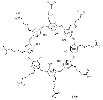 CAS # 2412953-09-2, Sugammadex Sodium Impurity 11