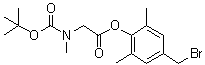 CAS # 241479-84-5, 4-(N-tert-Butoxycarbonyl-N-methylaminoacetoxy)-3,5-dimethylbenzyl bromide