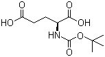 structure of CAS# 2419-94-5, Boc-L-Glutamic acid