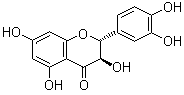 structure of CAS# 24198-97-8, (±)-二氢槲皮素