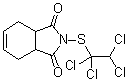 CAS # 2425-06-1, Difolatan, 3a,4,7,7a-Tetrahydro-2-[(1,1,2,2-tetrachloroethyl)thio]-1H-isoindole-1,3(2H)-dione, Alfloc 7020, Alfloc 7046, Arborseal, CS 5623, Captafol, Difolatan, Difolatan 4F, Difolatan 4F1, Difolatan 80W, Difolatan BOW, Folcid, Foltaf, Haipen 50, Merpafol