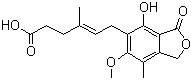 structure of CAS# 24280-93-1, Mycophenolic acid