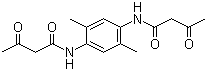 structure of CAS# 24304-50-5, 双乙酰乙酰-2,5-二甲基对苯二胺