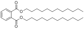 Didodecyl phthalate molecular structure (CAS 2432-90-8)