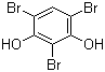 structure of CAS# 2437-49-2, 2,4,6-Tribromoresorcinol