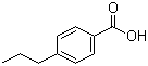structure of CAS# 2438-05-3, 4-Propylbenzoic acid