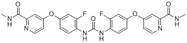 CAS # 2438857-80-6, Regorafenib EP Impurity D, 33,72-difluoro-N,N'-dimethyl-5-oxo-2,8-dioxa-4,6-diaza-1(4),9(4)-dipyridina-3(1,4),7(1,4)-dibenzenanonaphane-12,92-dicarboxamide