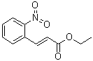 structure of CAS# 24393-59-7, (E)-3-(2-硝基苯基)-2-丙烯酸乙酯