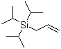 Allyltriisopropylsilane molecular structure (CAS 24400-84-8)