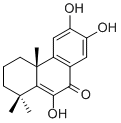 CAS 登录号：244204-40-8, Celaphanol A, (4aR)-2,3,4,4a-四氢-6,7,10-三羟基-1,1,4a-三甲基-9(1H)-菲酮