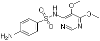 structure of CAS# 2447-57-6, Sulfadoxine