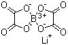 structure of CAS# 244761-29-3, 二草酸硼酸锂