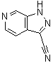 structure of CAS# 245325-34-2, 1H-吡唑并[3,4-c]吡啶-3-甲腈