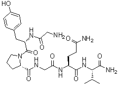 CAS # 245443-51-0, Glycyl-L-tyrosyl-L-prolylglycyl-L-glutaminyl-L-valinamide