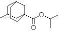 structure of CAS# 24556-16-9, 1-Adamantanecarboxylic acid isopropyl ester