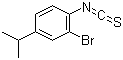 CAS 登录号：246166-33-6, 2-溴-4-异丙基苯基异硫氰酸酯
