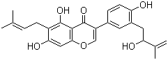 structure of CAS# 246870-75-7, 鱼藤属异黄酮 B